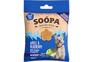Soopa Apple & Blueberry Healthy Bites, 50 g (Pack of 1)