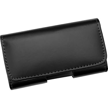 Housse de ceinture housse pour smartphone de différentes tailles avec passant et mousqueton intégrés (L 5.5'') - Coque et étui téléphone mobile - Achat & prix