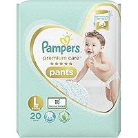 Pampers Premium Care Pants Diapers, Large, 20 Count