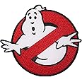 Ghostbusters Embroidered Iron Sew On Patch Fancy Dress Costume T Shirt Bag Badge