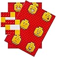 Hallmark Multi-Occasion Lego Wrapping Paper Pack - 2 Sheets & Gift Tags