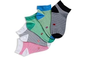 alber's SENSITIVE MINI - 5 Paia | Calzino Sneaker Donna in Cotone | Super Confort | Polsino Ultra Comfort | Non Scivolano