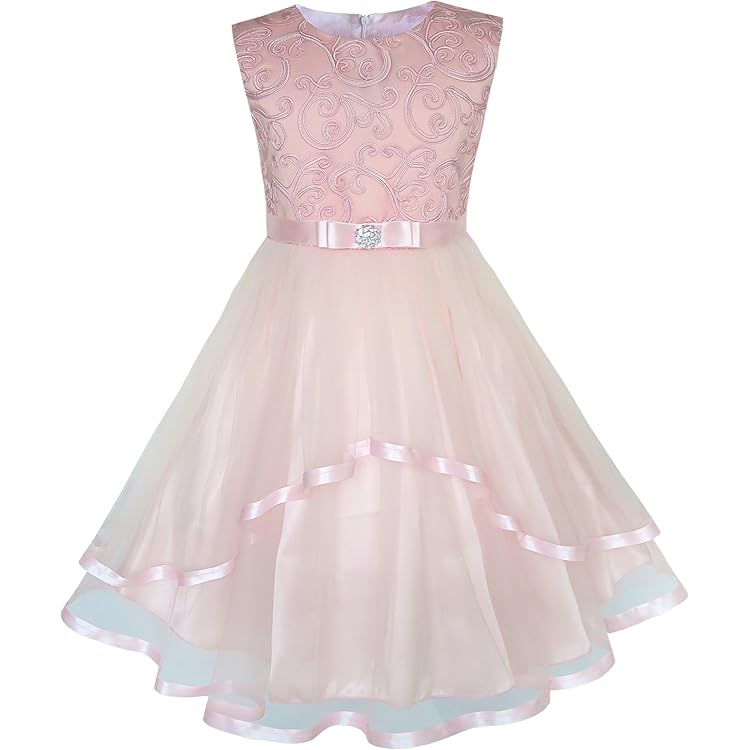 Boléro Perle Demoiselle D'Honneur Fille - Manches Longues Satin Blanc Pour Mariage, Cérémonie (1-14 Ans)