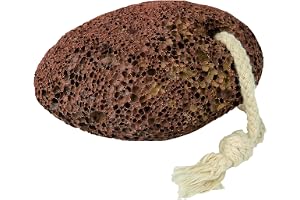 Croll & Denecke äkta mörk vulkan-biimssten med dragsko