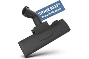 STONE REEF Bocchetta per aspirapolvere, bocchetta per pavimenti compatibile con Miele S8, S6, S5, S4, S2, S1, C1, C2, C3, H1, Complete, Compact, Classic, Swing, S8000, S6000, S5000, S4000, S2000,