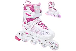 RAVEN Inline Skates Pattini in linea per bambini ragazze regolabili