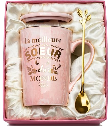 Quotedazur Café-Croissant - Mug Prénom Kelly Compliqué D'Être Une Princesse Et Une Kelly Mais Ca Va Je Gère - Tasse Prénom Pour Noël - Blanc/Céramique