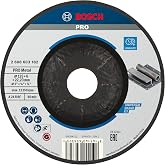 Bosch Professional Kesme Diski, Gri, 125 mm, 1 Adet | &Ccedil;elik i&ccedil;in, &Oslash; 125 mm, Profesyonel Aksesuar K&uuml;&ccedil;&uuml;k A&ccedil;ılı Taşlama Makinesi