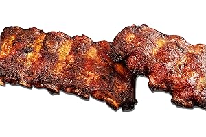 ‎PIKANTEN WURSTBARON® Loin Ribs Set, frische Rippchen vom Schwein, fertig mariniert und mild gesalzen, aromatisches und saftiges Grillfleisch, Premium-Qualität aus Bayern, 2 kg