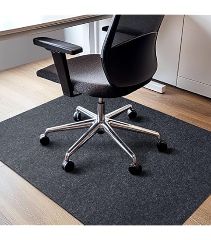 Stuhlmatte Für Büro & Gaming - Bodenschutz 110x170cm Für Laminat & Hartböden