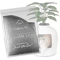 Automatische Kattenbak Lifewit Verborgen Kattenbak – Met Nepplant En Koolstoffilter – Discrete Bak Voor In De Woonkamer Stainless Steel Litter Box