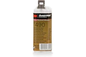 Adesivo epossidico 3M bicomponente DP490 per metalli e compositi 50 ml tissotropico