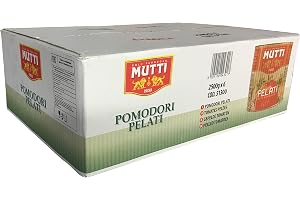 MUTTI Pelati (6 x 2 500 g) – (ATG: 6 x 1 500 g) skalade tomater