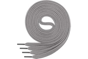 Di Ficchiano SCHNÜRSENKEL flach 7mm breit für Sneaker Sportschuhe Lederschuhe - flache Schuhbänder sehr reißfest - Shoe Laces - 45 Farben, 60 cm - 220 cm Länge, Polyester