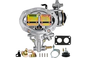 NENKUTEN New Carburetor 2 Barrel for Weber 32/36 DFEV 32x36 for VW Bug 1976-1983 Mazda B2600 with Electrical choke for Fiat 124/131 Caravan Dodge Arrow Sedan Pickup 2.0L 2.6L Engines Carb with Gaskets