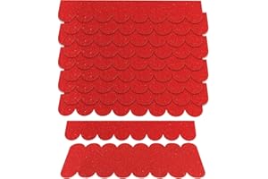 RHBHY Tegole per Tetti Uccelli Autoadesive Piccole Coperture Tetti Impermeabili per Casette per Casetta Uccelli Gabbia per Conigli Hotel per Insetti(Rosso)