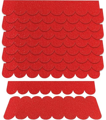 Kit Bardeaux Bitume Autocollants 32 Pièces - Pour Nichoir, Cabane, Abri De Jardin - 30x5cm & 30x11cm Gris
