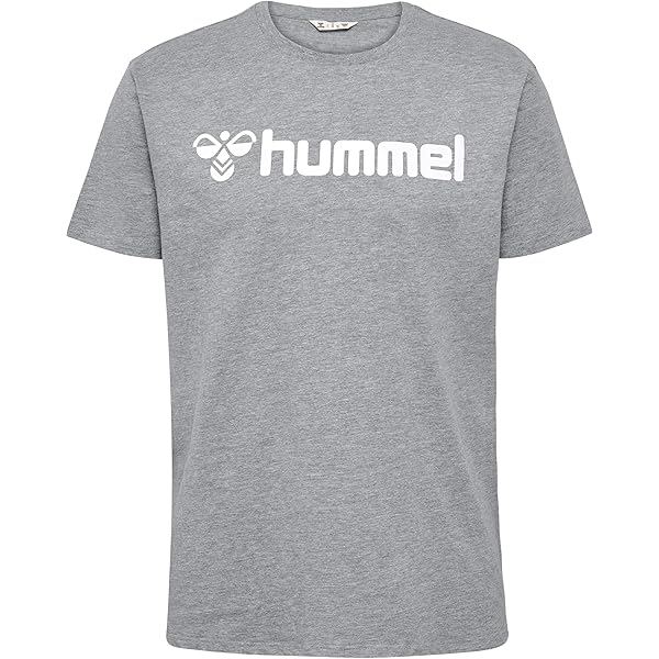 T-shirt Femme Hummel Hmlactive Bee - Manches Courtes, Jersey Coton - Logo Imprimé - Basique Décontracté