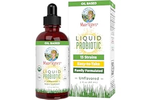 MaryRuth Organics, Probio Drops,Dietary Supplement, Unflavored, 60ml, Vegan, Gluten-Free, Soy-Free