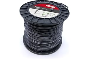 Oregon Nylium Star Hilo para Desbrozadora 3mm, Hierba, Maleza, Vegetación y más, Hilo de Nylon de Gran Resistencia, Compatible con la Mayoría de Modelos Estándar, 3.0mm x 240m (104886E)