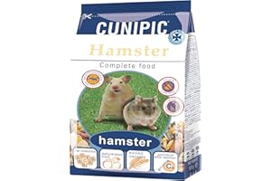 Cunipic Alimento para Hamster - 800 gr, Negro, Mediano (Ham 8)