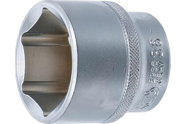 BGS 2936 | Douille pour clé, six pans | 12,5 mm (1/2") | 36 mm