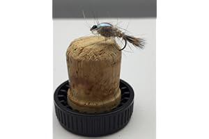 BestCity Fly Fishing Nymphs PRIME HARES EAR PEARL FLASHBACK X10 fly pack size 12 trout flies