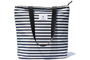 ESVAN Original Floral Tote Bag Shoulder Bag for Gym Hiking Picnic Travel Beach