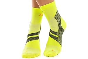 ZaTech Calze a Compressione per Fascite Plantare, Calzini Caviglia Supporto, Tutore Sportiva Elastica Cavigliera Ortopedica