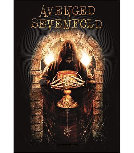 Avenged Sevenfold poster flag, Holy Reaper : Amazon.co.uk: Home