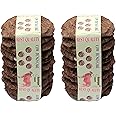 Babique Original Cow Dung for Hawan, Pujan & Religious Purpose (Round, 13cm.) (Pack of 40)