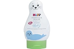 HIPP BABYSANFT HiPP, sapone per bambini, per shampoo e doccia, confezione da 1 (200 ml) (etichetta in lingua italiana non garantita)
