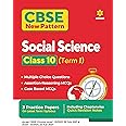 CBSE New Pattern Social Science Class 10 for 2021-22 Exam (MCQs based book for Term 1) (Old Edition)