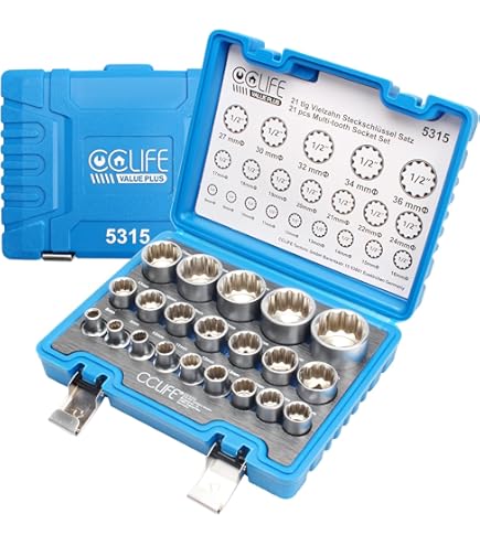 Echtools 10-tlg. Spezialzangen Set - Für Schlauchschellen 18-54mm, Mit Koffer
