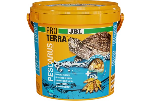 JBL Proterra PESCARUS 2,5 L Energil Fische mit Garnelen Sumpf-Wasserschildkröten
