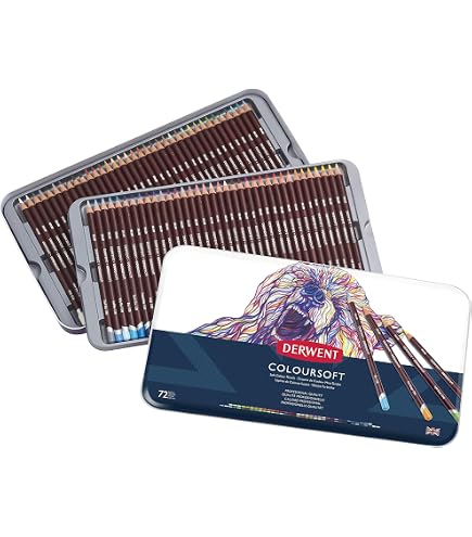 Derwent Pastellstift – Farbe: Umbra Gebrannt, Weiche Textur, Ideal Zum Mischen Und Verblenden