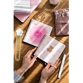 15x16 Spiralli Karton Kapak 2'li Noktalı Not Defter Seti - Ayıcık