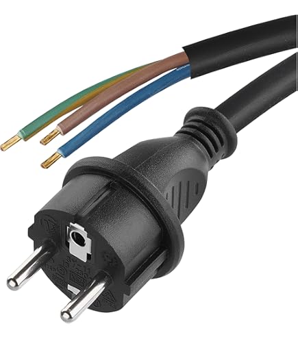 Cavo Da Cantiere AS-Schwabe 50m - H07BQ-F 3G2,5, Arancione, Resistente A Olio E Abrasione, IP44