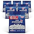 ENOZ Clothes Protect Moth Killer Balls (4oz,6 Pieces)