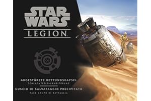Atomic Mass Games, Star Wars: Legion – Abgestürzte Rettungskapsel, Erweiterung, Tabletop, 2 Spieler, Ab 14+ Jahren, 120-180 Minuten, Deutsch