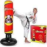 Dynamistik – Punching Ball gonfiabile, 160 cm – Borsa da Frappo su piede per bambini e adulti