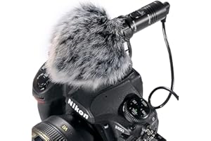 Nicama SGM8L Kondensator Kardioid Mikrofon für Nikon Canon DSLR Kamera Sony Camcorder Smartphone