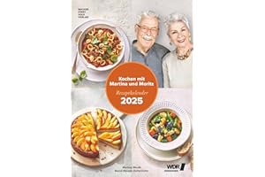 ‎ALPHA EDITION Kochen mit Martina und Moritz 2025 - schnell und einfach = einfach gut - Bild-Kalender 23,7x34 cm - Küchen-Kalender - gesunde Ernährung - mit 26 Rezepten - Wand-Kalender