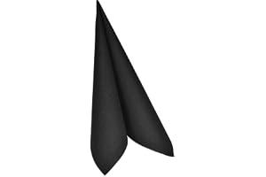 Duni Classic servetter svart 40 x 40 cm 50 st.