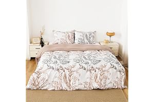 BOD HOME, Funda Edredón y Almohada, 100% Poliéster, Suavidad, Juego Ropa de Cama 220x240 cm, Funda Almohada 50x70 cm, Diseños Variados, Personaliza Tu Espacio, Ideal para Temporada Invierno.