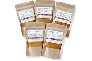 KIDSNADO 5 Curry Mischungen Probierset -1 Gewürzkontor München