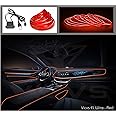 USB al neon LED flessibile emettitore di luce elettroluminescenza filo/El filo, per auto interni Cosplay decorazione, con atm