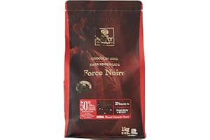 CACAO BARRY 50% Min Cacao Chocolat Force Noire Pistoles 1 kg