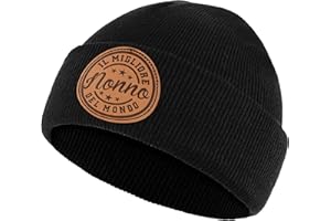 Merclix Regalo Nonno/papà Cappello Uomo Invernale Lavorato A Maglia Festa del papà Festa dei Nonni Compleanno Natale