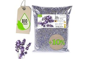 Natürlicher getrockneter Bio Lavendel, getrocknete Blume, Lavandin Grosso, natürliche Lavendelblüte für Lufterfrischer, ätherisches Öl, Seifen, Kosmetik, Kerzen usw. @Atlantis Organica (500gr)